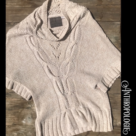 Anthropologie Sweaters - ANTHROPOLOGIE dolman sleeve cowlneck sweater